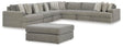 Avaliyah Ash 7-Piece Sectional with Ottoman — product image 2
