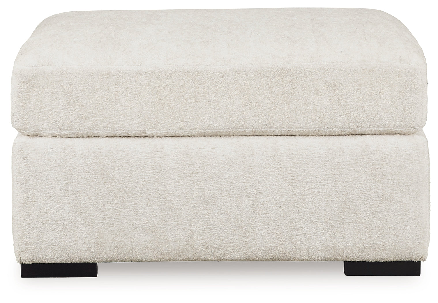 Close-up detail of Chessington Ivory sectional sofa upholstery