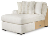 Chessington Ivory 2-Piece Sectional with Ottoman - image 8