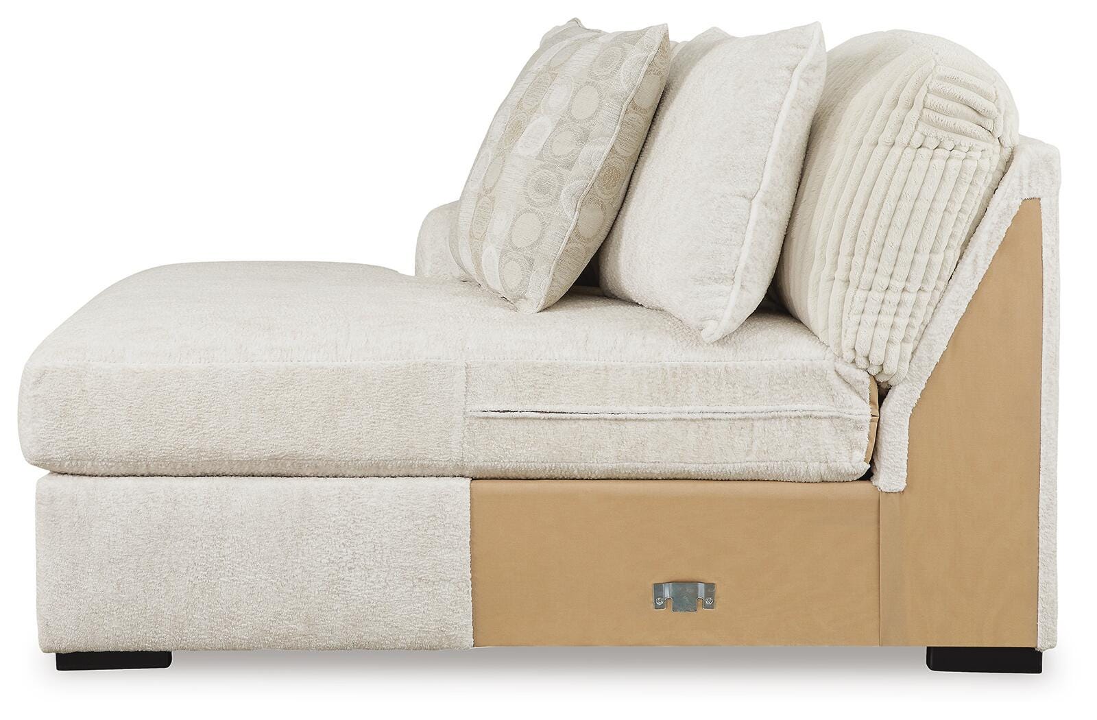 Chessington Ivory 2-Piece Sectional with Ottoman - image 7