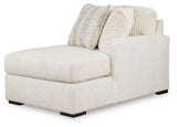 Chessington Ivory 2-Piece Sectional with Ottoman - image 8