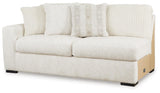 Chessington Ivory 2-Piece Sectional with Ottoman - image 11