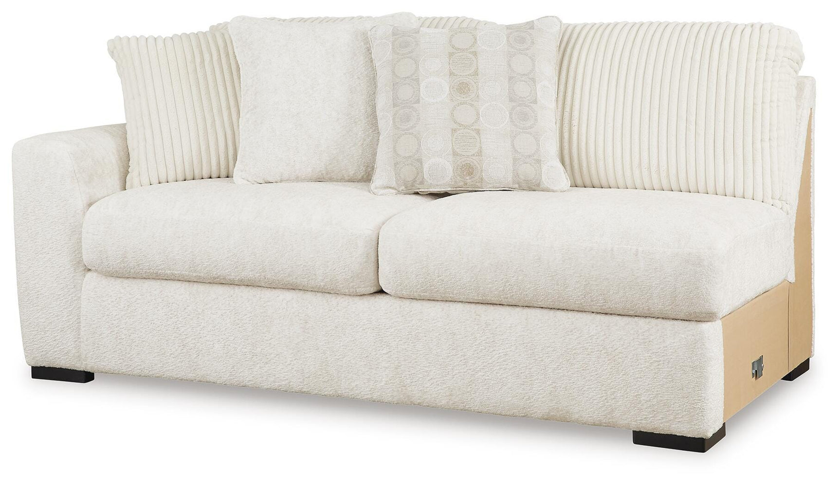 Chessington Ivory 2-Piece Sectional with Ottoman - image 11