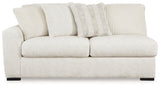Main view of Chessington Ivory sectional sofa