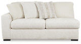 Chessington Ivory 2-Piece Sectional with Ottoman - image 9