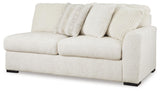 Chessington Ivory 2-Piece Sectional with Ottoman - image 11