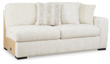 Chessington Ivory 2-Piece Sectional with Ottoman - image 10