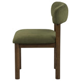 Faulkner Moss Green Upholstered Dining Side Chair Set of 2 — product image 6