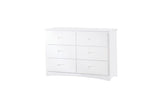 Styled youth bedroom featuring Galen twin over twin bunk bed with dresser and mirror