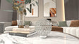 Faux Crystal Globe Modern Contemporary Ball Table Lamp - Ella Furniture