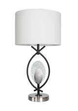 Sito table lamp side view with visible power cord