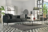 Maison Black 3-Seater Sofa - Ella Furniture
