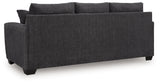 Loreo Ebony Chenille Queen Sofa Sleeper