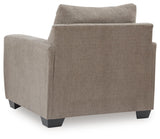 Loreo Truffle Chenille Chair view 4