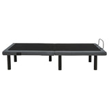 Weston Twin Dual-Motor Massage Adjustable Bed Base in Black and Grey — product image 6