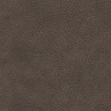 Fabric swatch of Lavenhorne Umber Faux Leather Upholstery