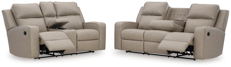Lavenhorne Pebble sofa angled open recline