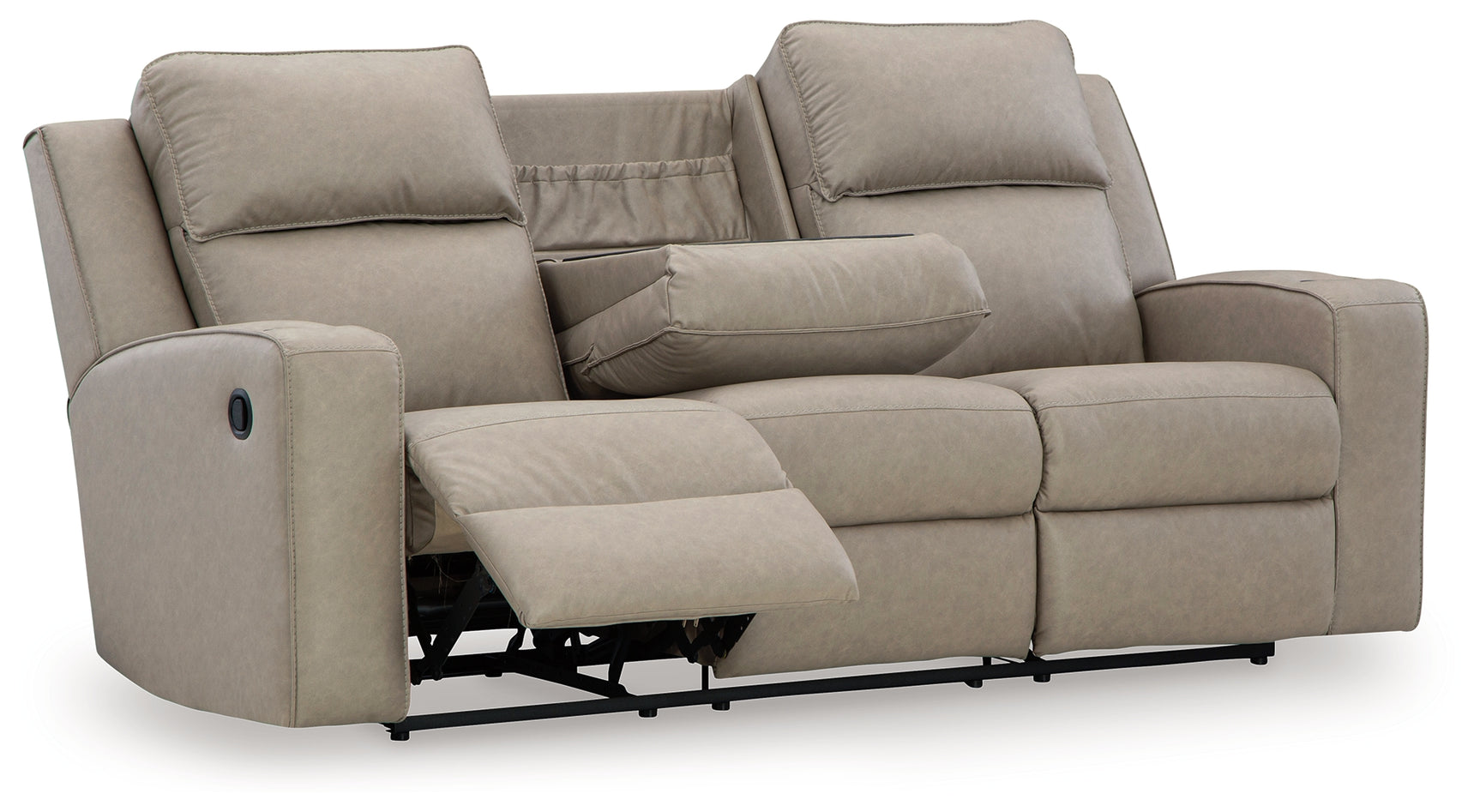 Lavenhorne Pebble loveseat head-on view