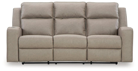 Lavenhorne Pebble reclining sofa head-on view
