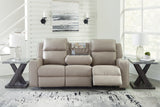 Lavenhorne Pebble reclining sofa set front view