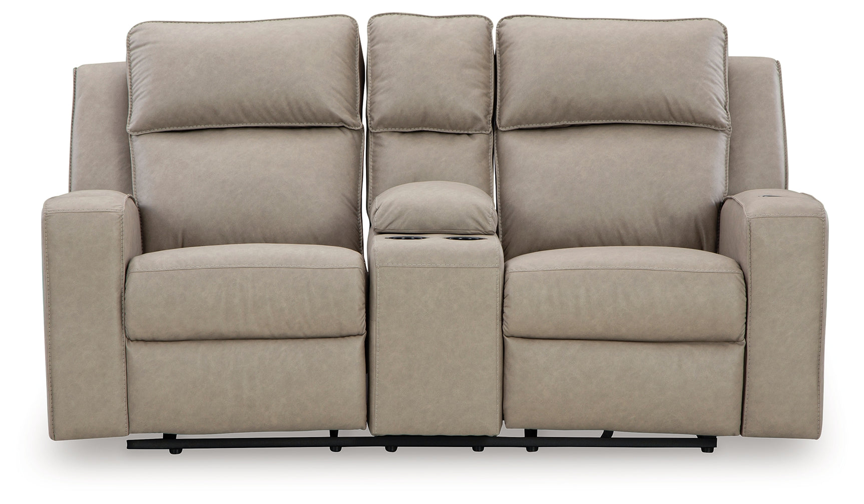 Lavenhorne Pebble loveseat close up arm detail