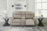 Lavenhorne Pebble reclining sofa set front view