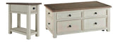 Bolanburg Two-Tone Coffee Table with 1 End Table — product view