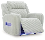 Forest Lake Alloy Chenille,Velvet Power Recliner