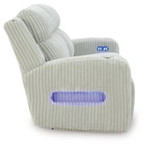 Forest Lake Alloy Chenille,Velvet Power Reclining Sofa