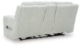 Forest Lake Alloy Chenille,Velvet Power Reclining Loveseat with Console