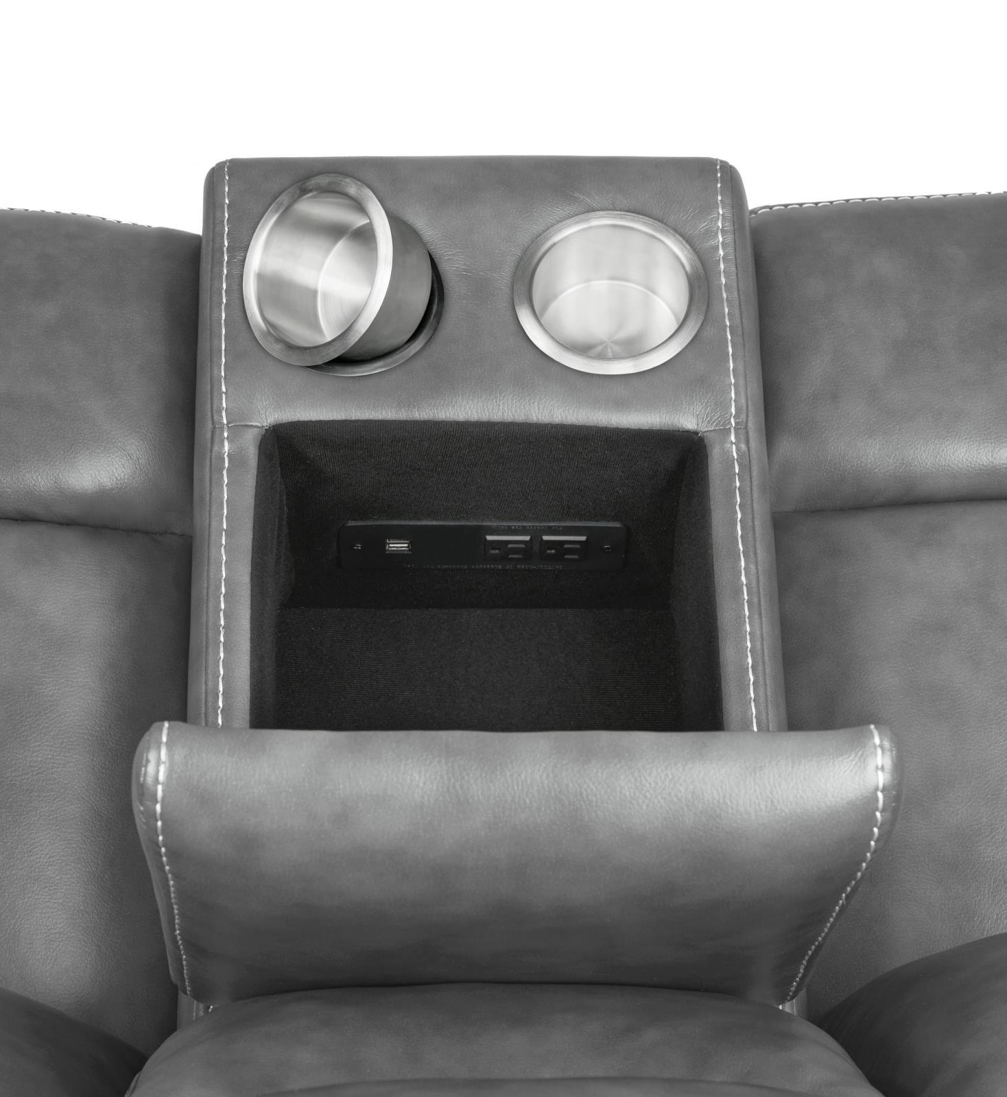 Living room with Conrad motion reclining set