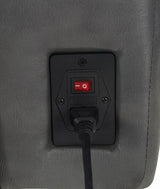 Side angle showing the sinuous springs design under seat cushions