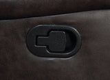 Greer Upholstered Tufted Back Glider Recliner 651356 - Ella Furniture