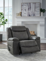 Open position side view of Status Check Shadow recliner