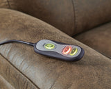 Stockworth Earth Faux Leather Recliner control wand detail