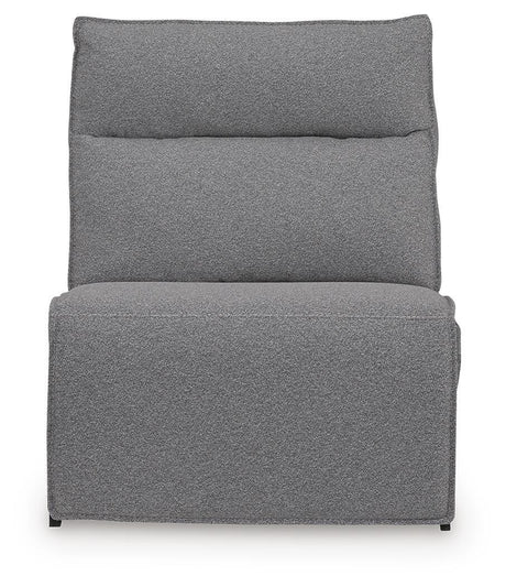 Modmax II Salt and Pepper 8-Piece Power Reclining Sectional with Console - image 4