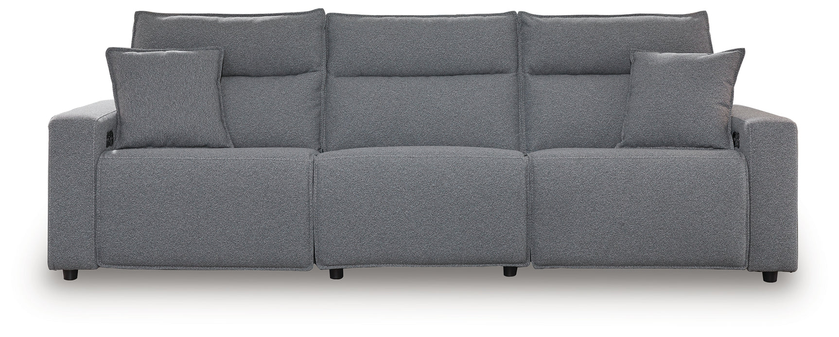 Modmax sectional cushioned seat detail