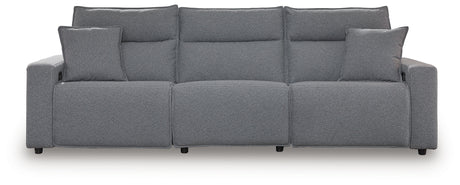 Modmax sectional cushioned seat detail