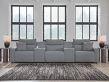 Modmax sectional modular pieces separated showing configuration options
