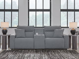 Sectional corner configuration from side angle