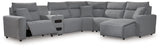 ModMax II sectional showing power reclining function