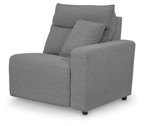 Modmax II Salt and Pepper 8-Piece Power Reclining Sectional with Console - image 3