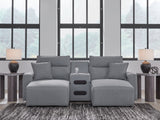 Full sectional in living room setting