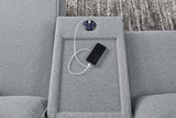USB charging port and zero-draw technology detail