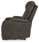 Alternate side angle of power recliner