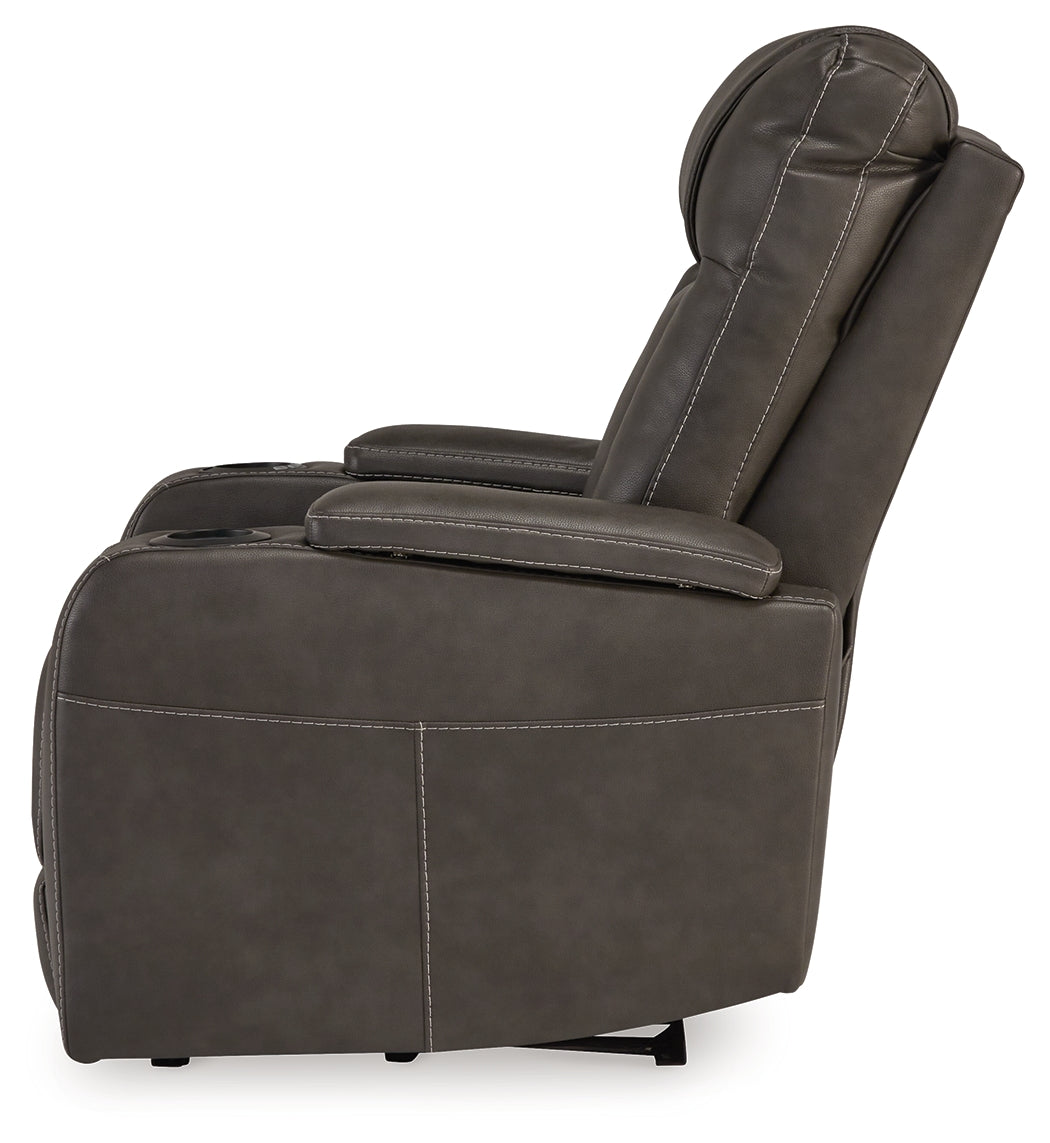 Alternate side angle of power recliner