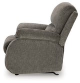Scranto Brindle Microfiber Recliner chair angled main view