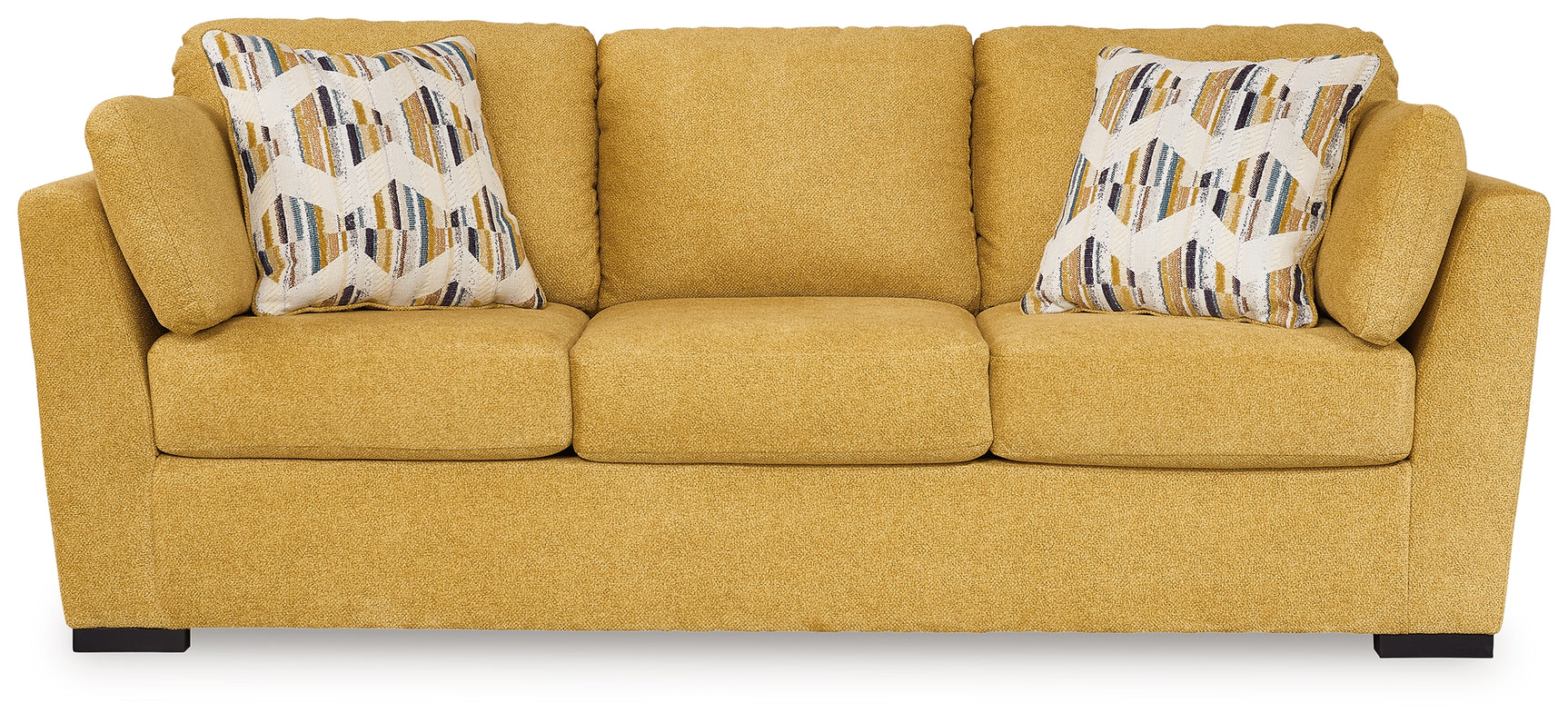 Back angle of loveseat