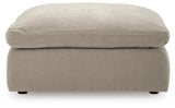 Maxton Heights Pebble Chenille,Velvet Oversized Accent Ottoman view 3