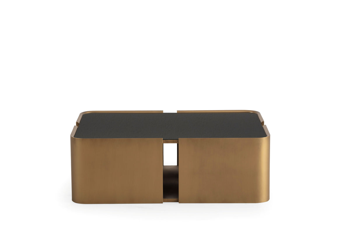 Killua Gold Coffee Table side profile